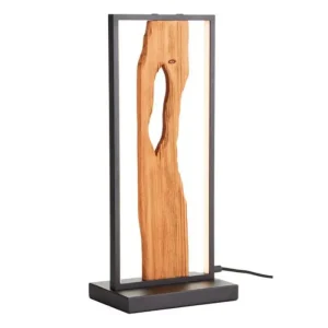 Lampe Led Bois Ecorce